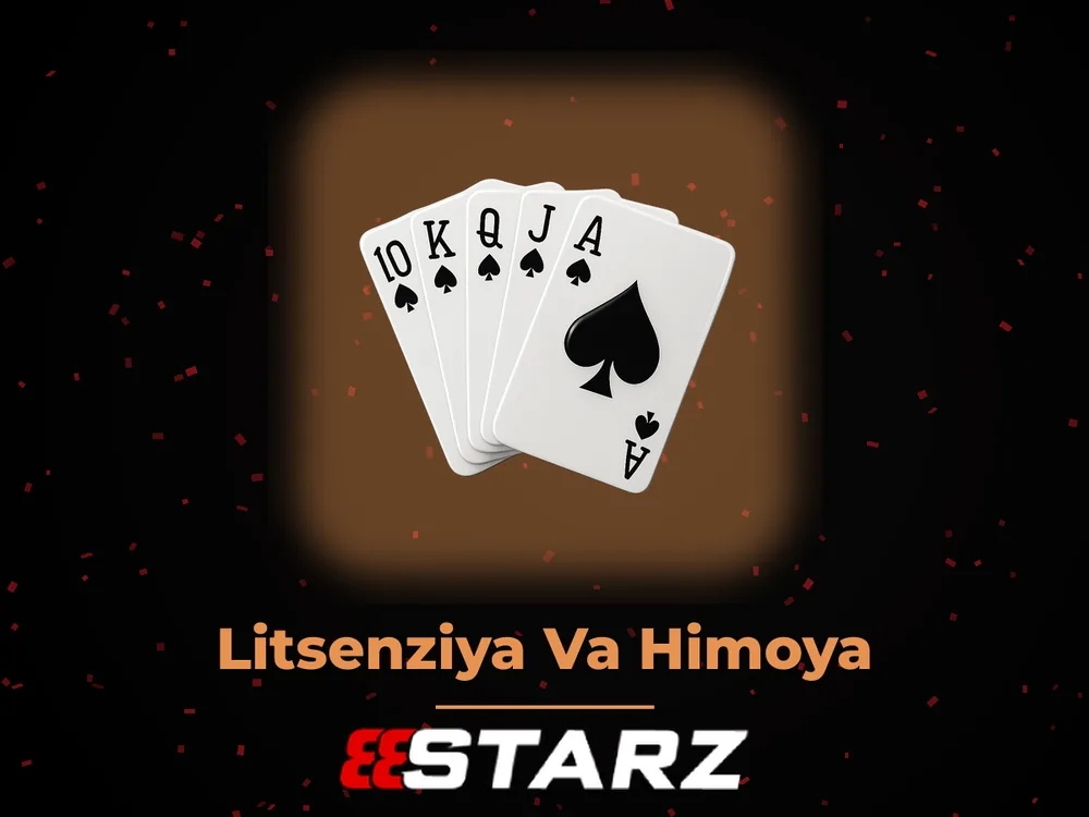 888Starz - Litsenziya Va Himoya